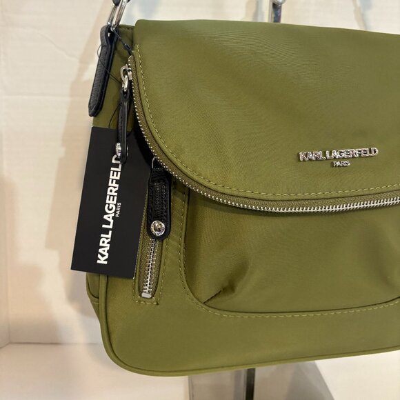 BNWT Karl Lagerfeld Paris Crossbody Shoulder Bag Purse - Picture 2 of 7